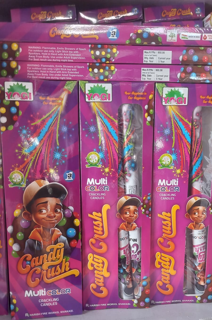 Rajkala Colour Candle Magic Light